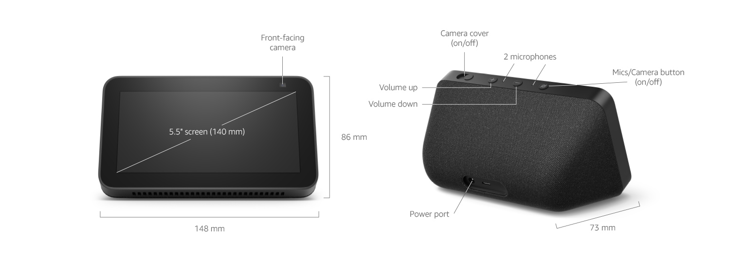 Amazon Echo Show 5 (2da Gen)