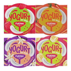 Fidovet Snacks Yogurt Perro Sabores Fco*25G