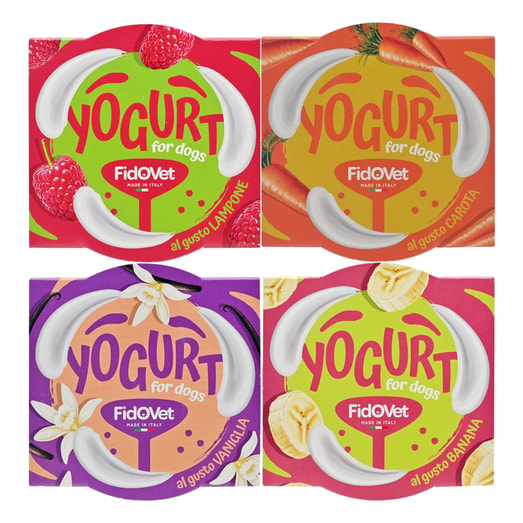 Fidovet Snacks Yogurt Perro Sabores Fco*25G
