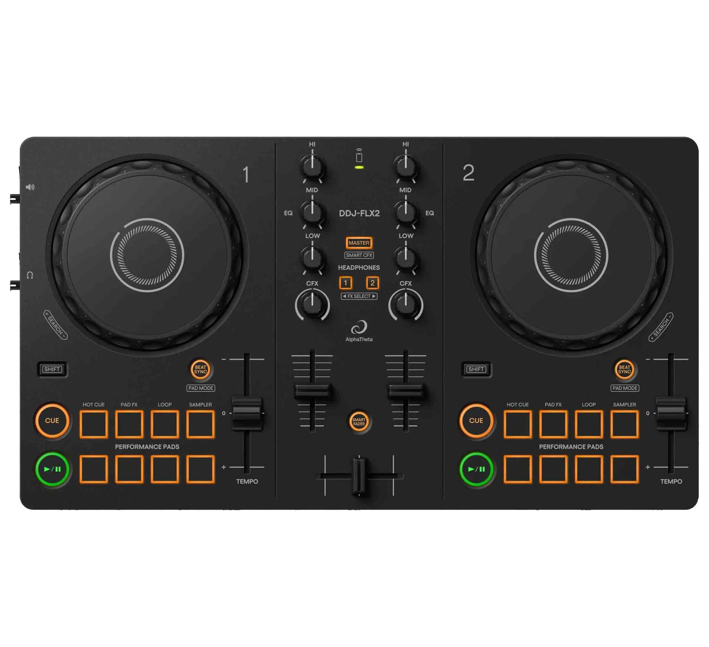 Alphatheta Controlador DJ De 2 Canales