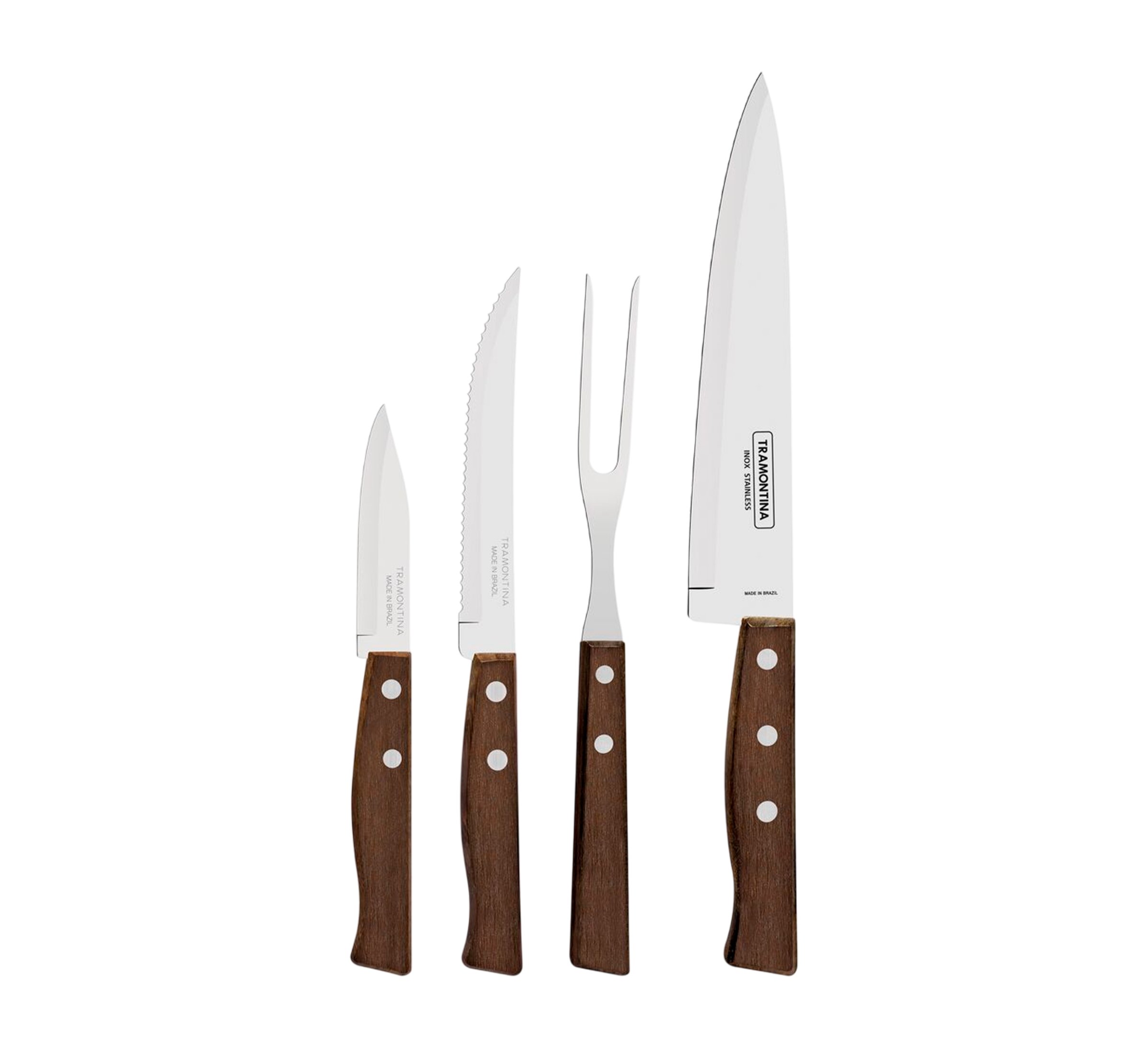 Tramontina juego de cuchillos BBQ 4 piezas