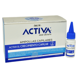 Activa Hair Growth Ampollas Capilares 13 ml 8 Unidades