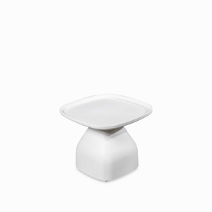 Mesa auxiliar breton blanca 38x48x48