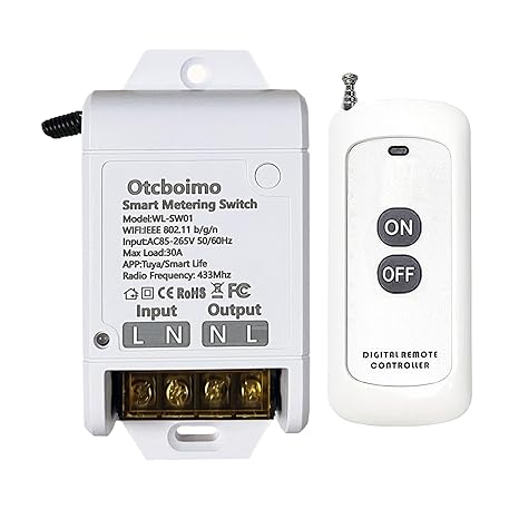 Interruptor inteligente WiFi 30A KTNNKG