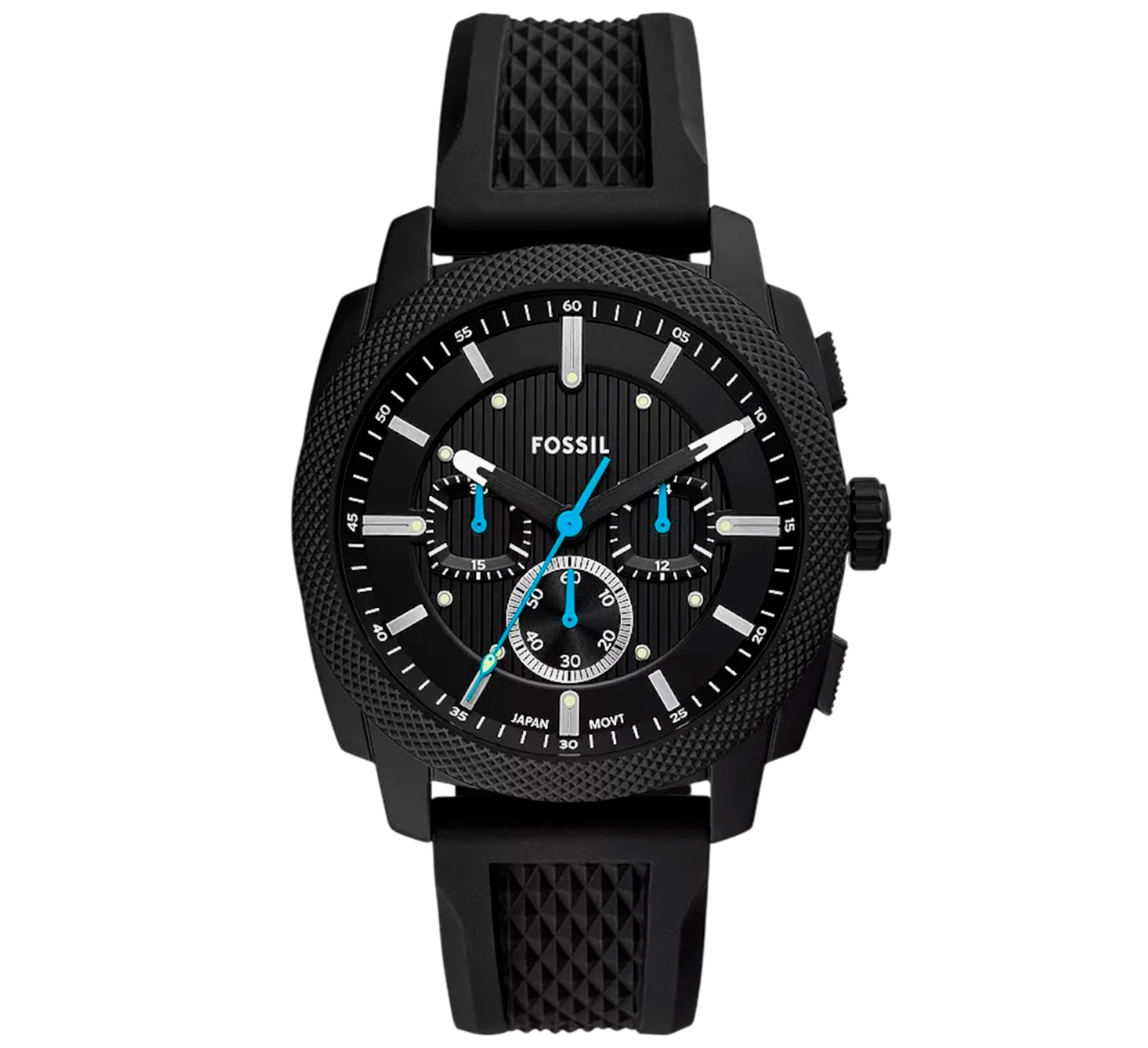 Fossil reloj analógico negro hombre