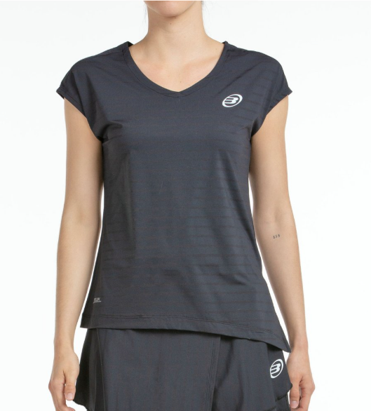 CAMISETA BULLPADEL ADOROS NEGRO