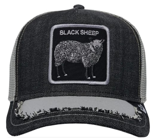 GOORIN BROS SILKY ROOTS BLACK SHEEP