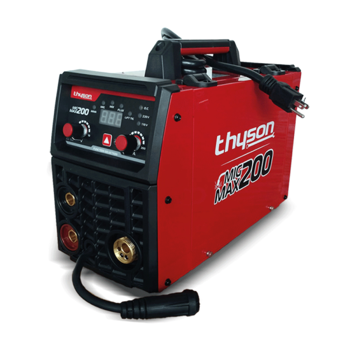 SOLDADORA INVERTER 2EN1 MIG/ELECTRODO 200A THYSON TM200