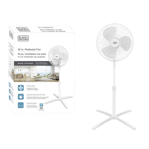 VENTILADOR DE PARED 16" BLACK+DECKER