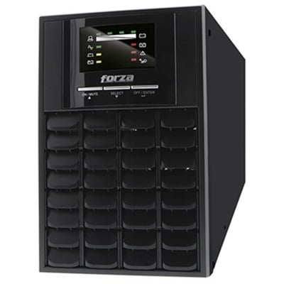 UPS FORZA FDC-RT1000VA 1KVA ONLINE DE 1000VA Y 700W 120V 3NEMA USB FDC-RT1000VA