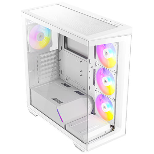 CASE ANTEC C3 MID TOWER  ARGB 3X120MM RIGHT SIDE 1X120MM REAR-WHITE