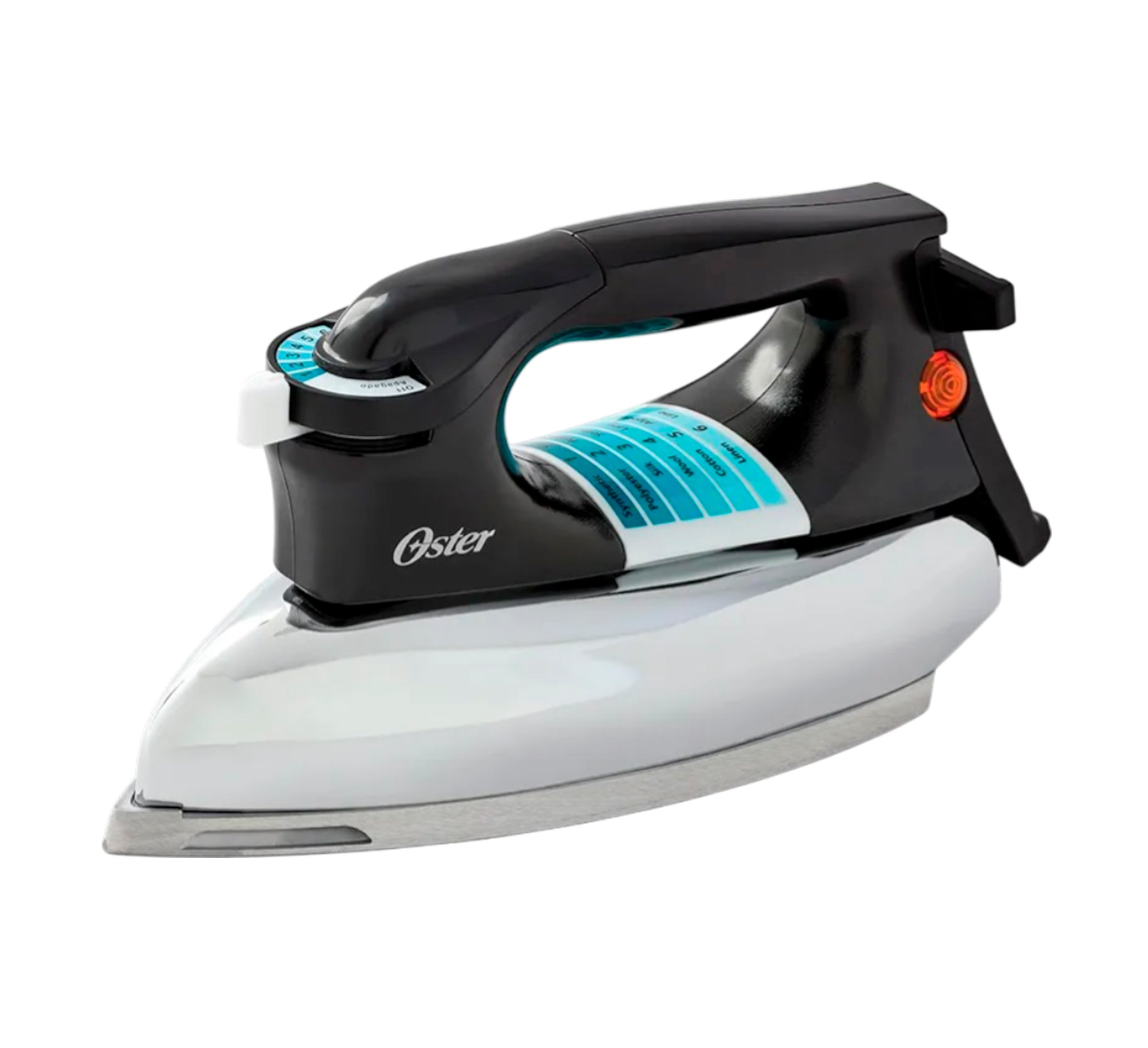 Oster plancha oster 1000v temp variab negro