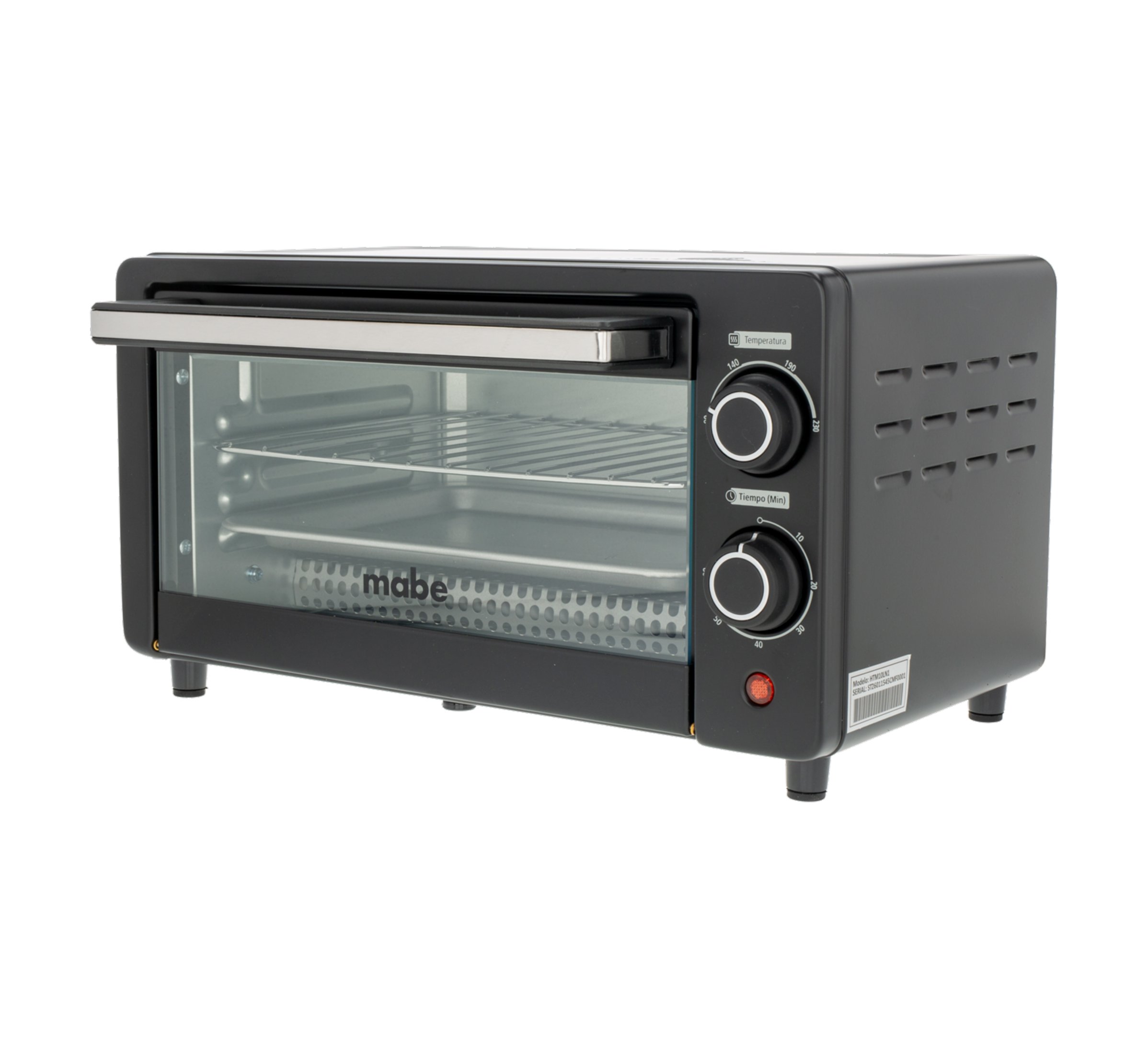 Mabe tostador 9 litros negro