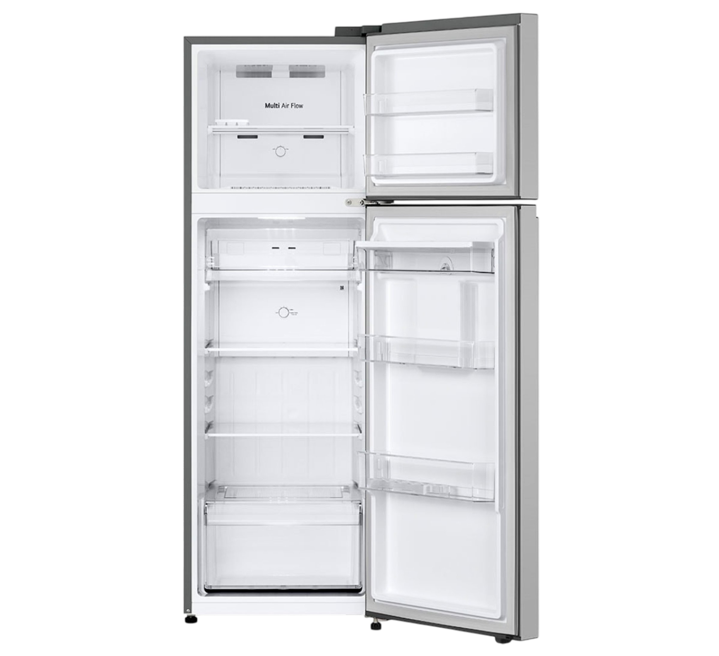 LG refrigeradora 262lt silver