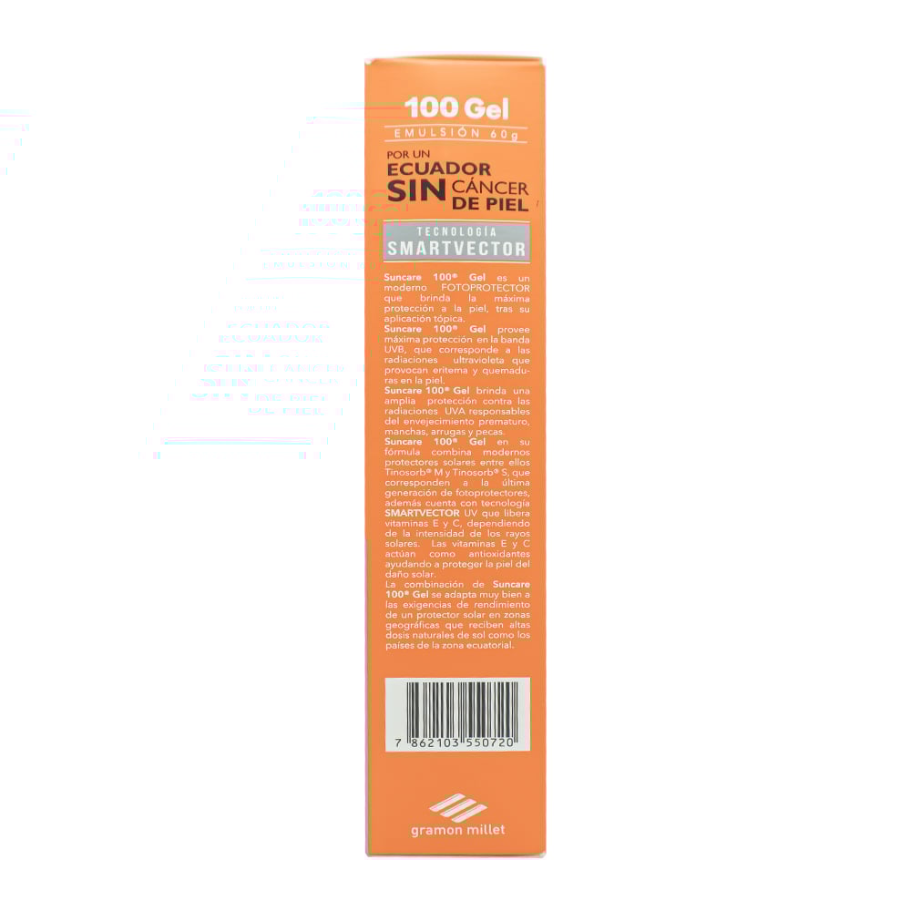 Suncare 100 Gel Facial 60 g