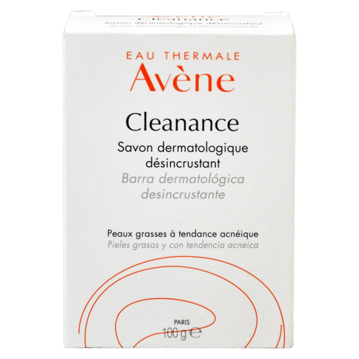 Avene Jabón Cleanance Desincrustante Piel Grasa 100 g