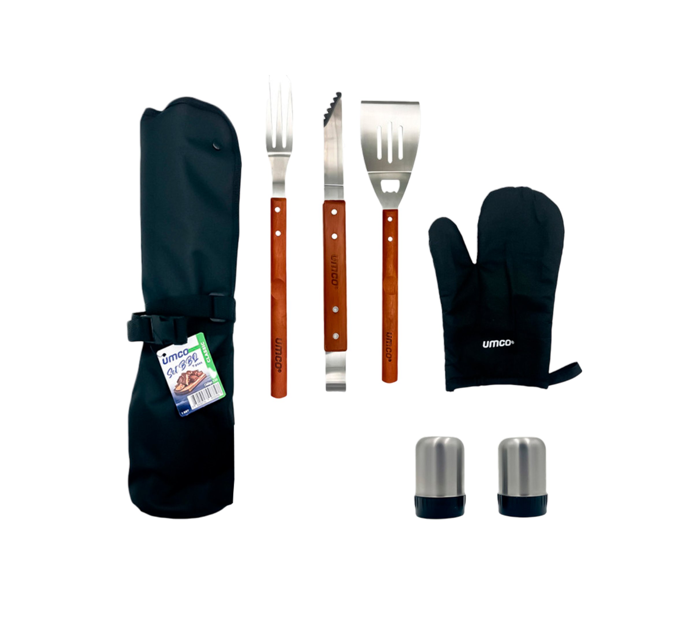 Umco set BBQ 7 piezas