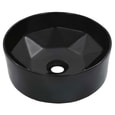 LAVABO REDONDO NEGRO MATE 410X410X150MM 4GNT111
