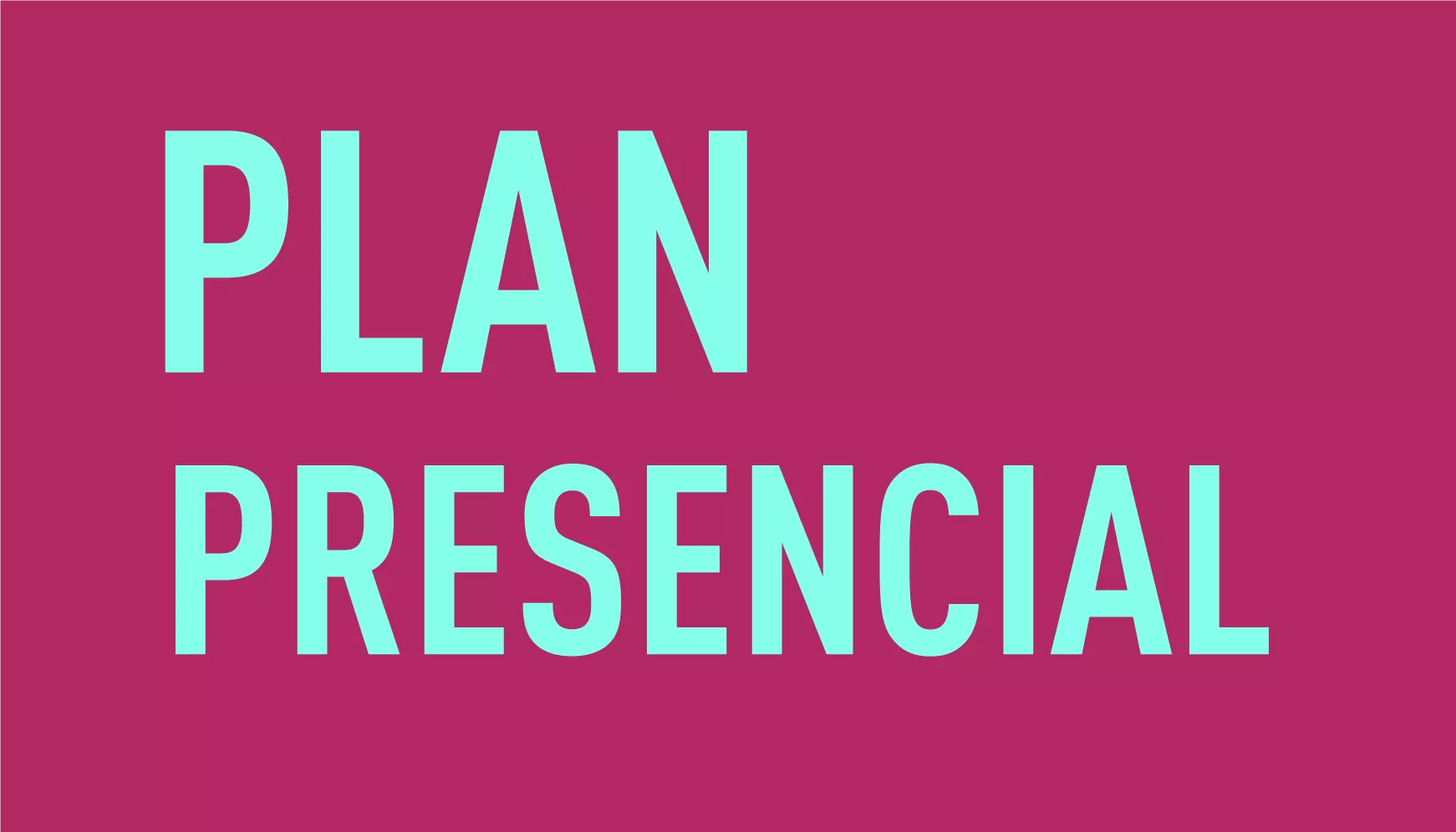 PLAN PRESENCIAL QUITO