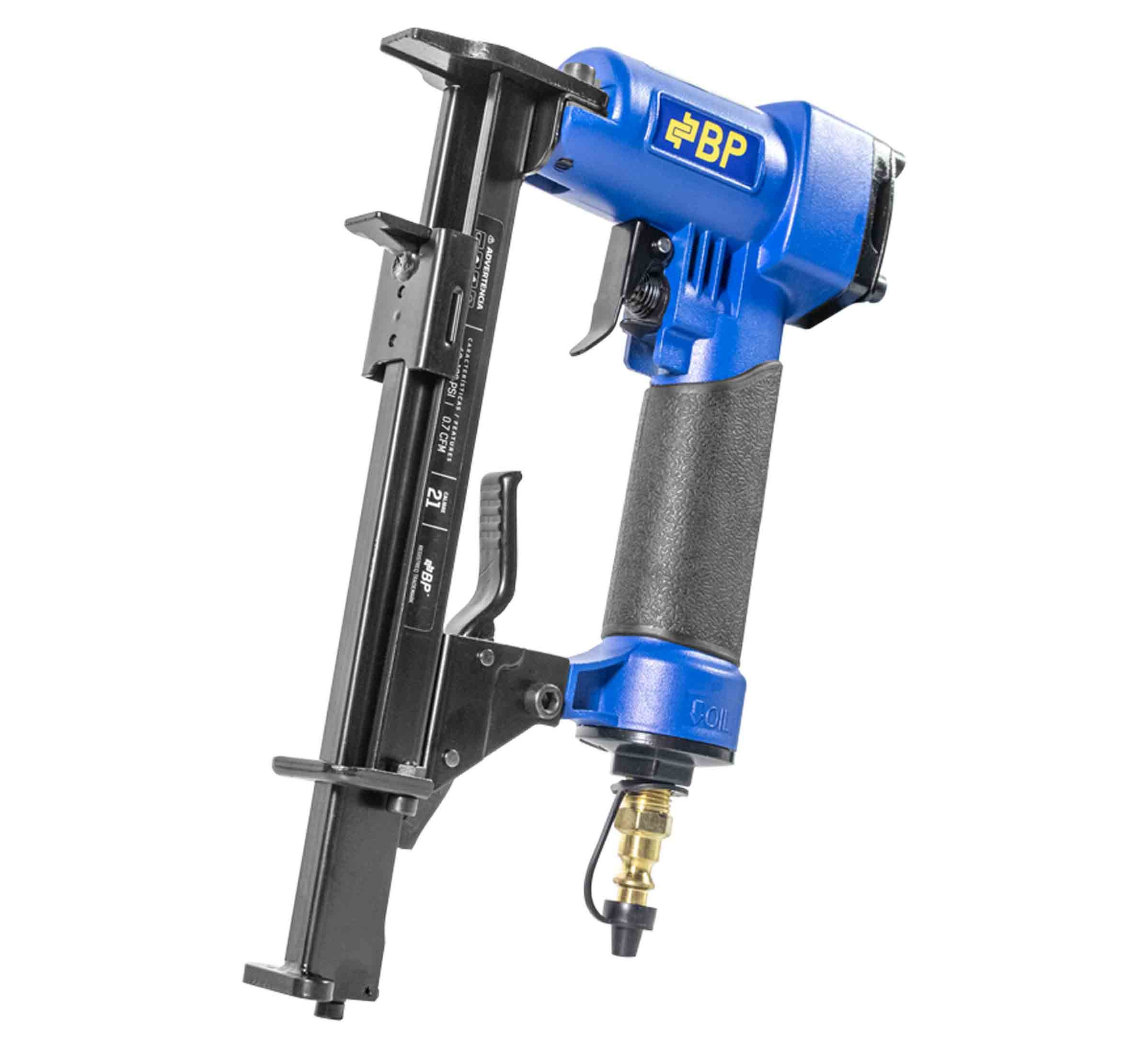 Bp engrapadora neumática | 100 grapas | 6mm a 16mm | 2 llaves manuales