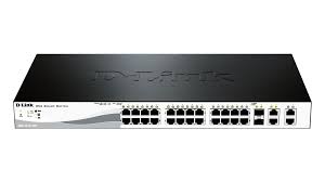 SWITCHES  SWITCH DLINK DGS 1210 28P L2  24PTOS 10 00 1000 MBPS POE  4PTOS SFP POE