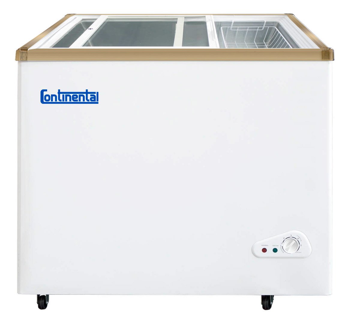 Continental Congelador │ 168 Lt │ Puerta De Vidrio │ Control de Temperatura