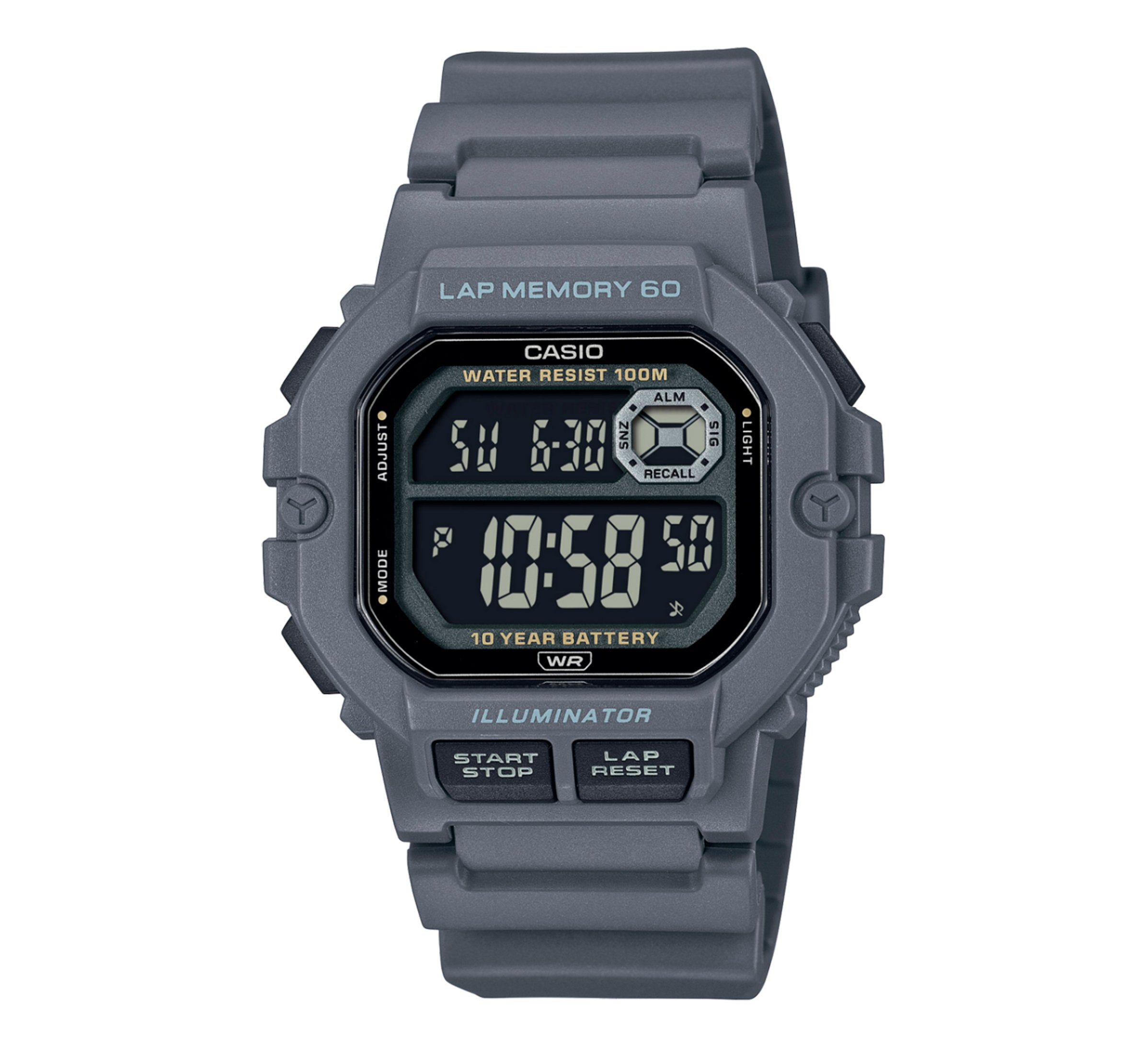 Casio reloj digital Hora mundial