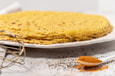 Paquete de crepes de cúrcuma, chía y pimienta