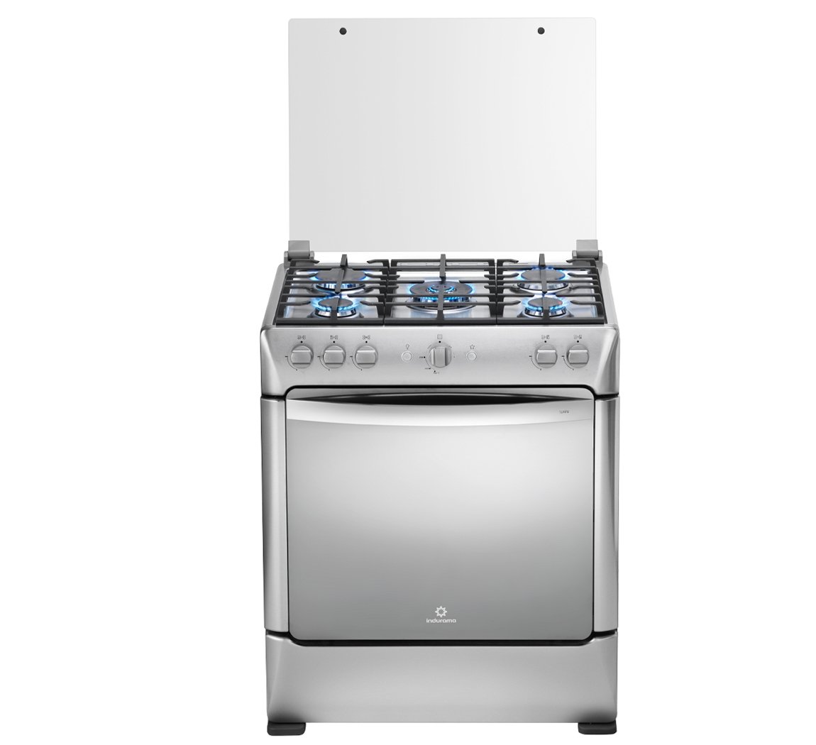 Indurama Turin Zafiro Cocina 5 Quemadores Acero Inoxidable