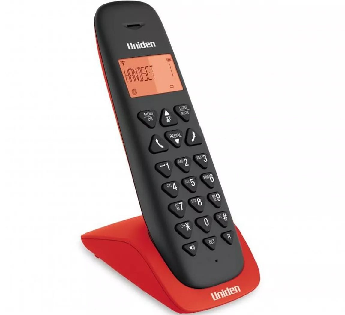 Uniden Teléfono Inalámbrico 1 Base Altavoz Identificador
