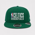 NEW ERA BOSTON CELTICS ESSENTIALS FOG GREEN