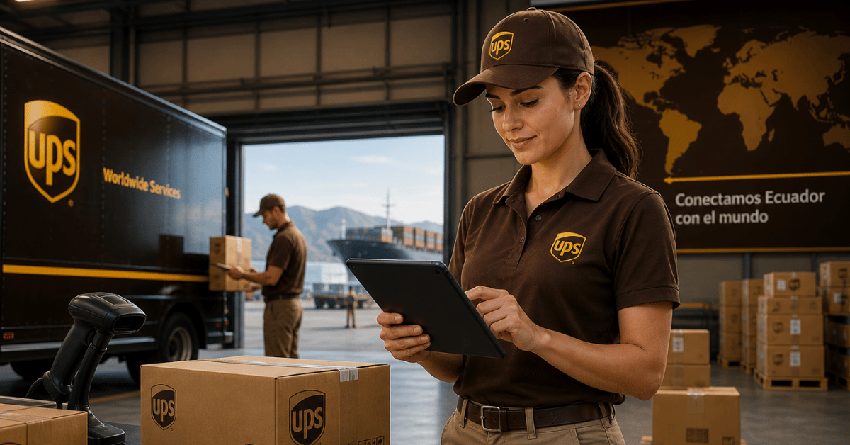 Cómo exportar desde Ecuador con UPS: guía práctica para empresas y emprendedores