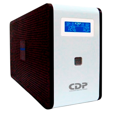 UPS CDP R-SMART1210 INTERACTIVO 1200VA-720W 110V-120V 10 TOMAS 5-AVR 5-SP RJ11-RJ45 PANTALLA LCD