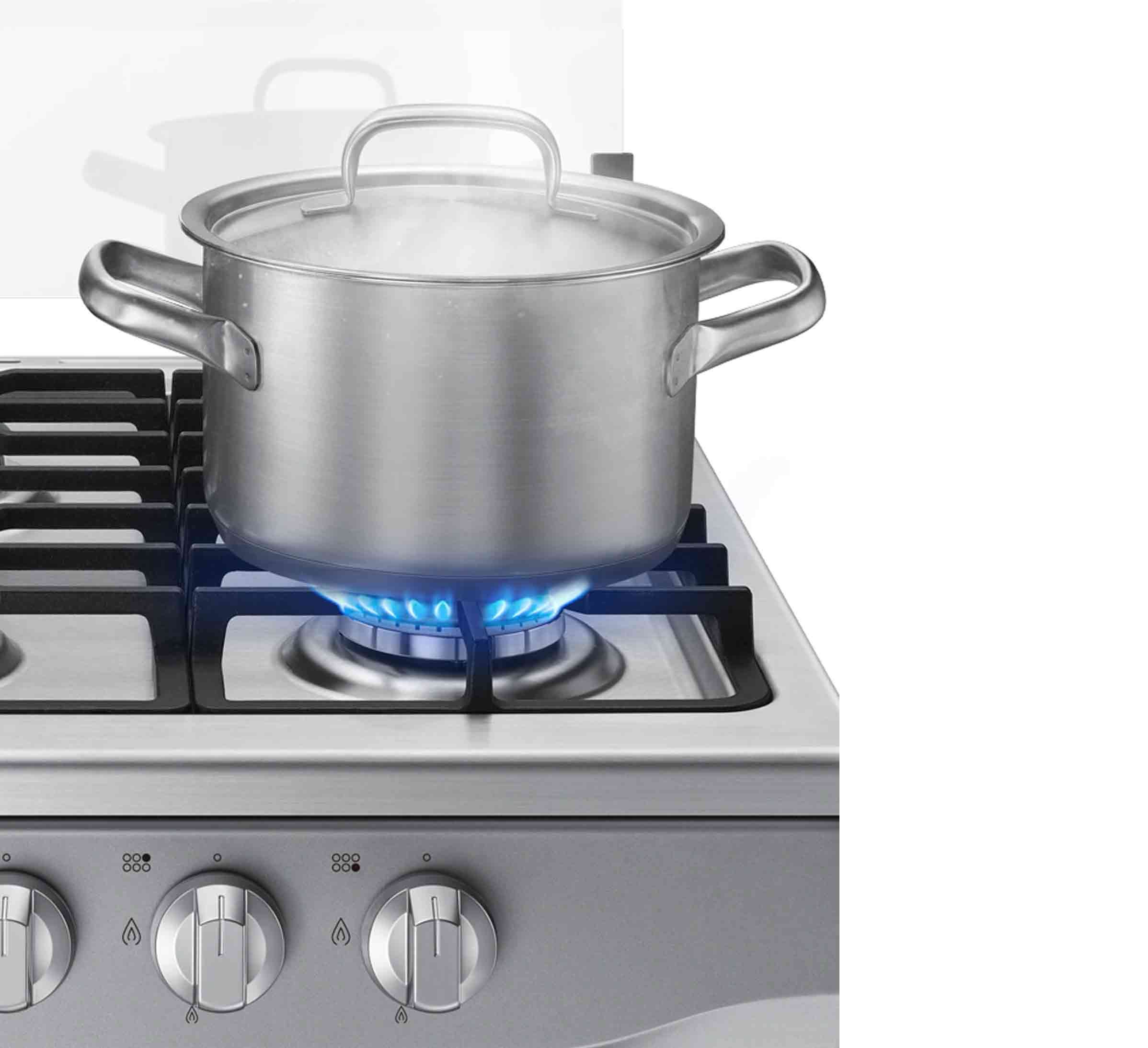 Samsung cocina gas | 5 quemadores | horno con luz