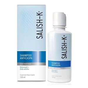 Salish K Shampoo Anticaspa Frasco Con 120 mL