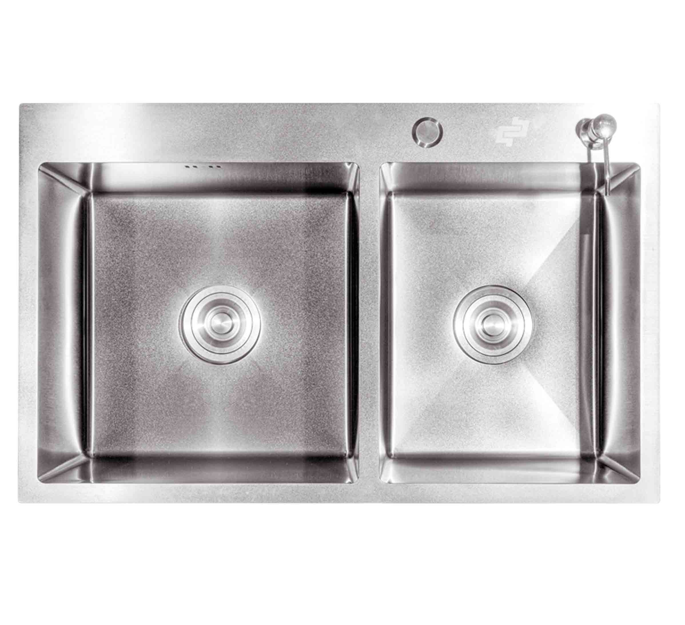 Bp fregadero de empotrar |luxury  nevada satin silver