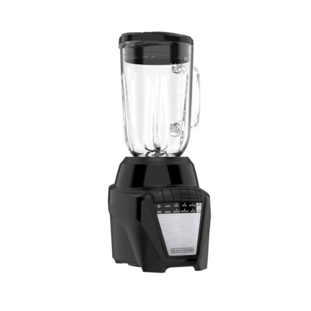 LICUADORA BLACK DECKER ICE CRUSH 8 VEL. 700W JARRA VIDRIO 1.25LTS NEGRA