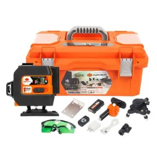 NIVEL LASER 12 LINEAS VERDE 3X360 PUMPKIN 28368