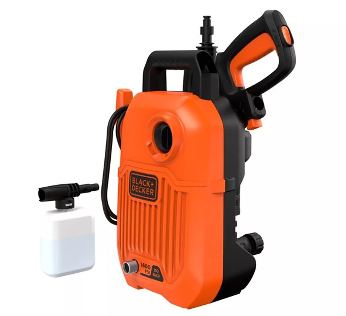 Black decker hidrolavadora 1600 psi 110 bar 1300w
