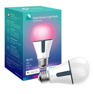 FOCO BOMBILLO WIFI TP-LINK TPLINK KL130 BLANCO Y CALIDO SMART KASA