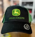John Deere Negro Malla Verde