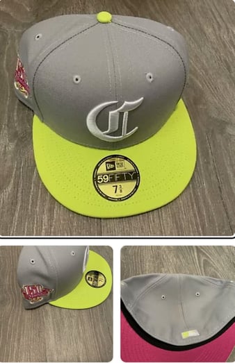 5950 CINCINNATI REDS GRIS CON VERDE