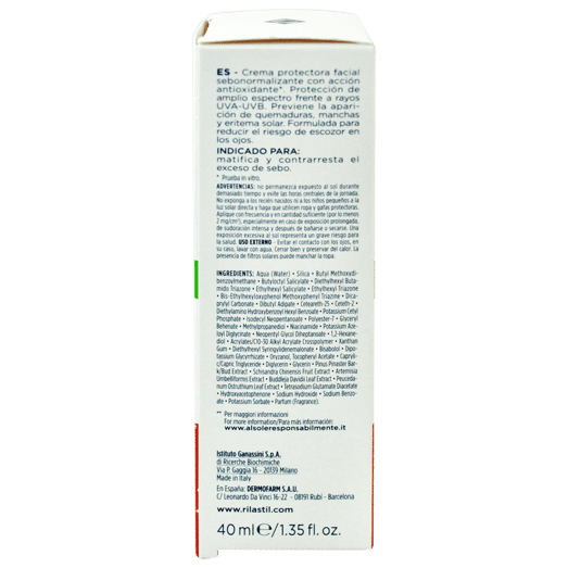 Rilastil Crema Facial Acnestil Sebo-Normal *40 ml