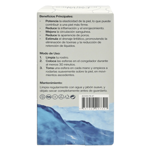 Wellderma Facial Ice Globes Caja*2