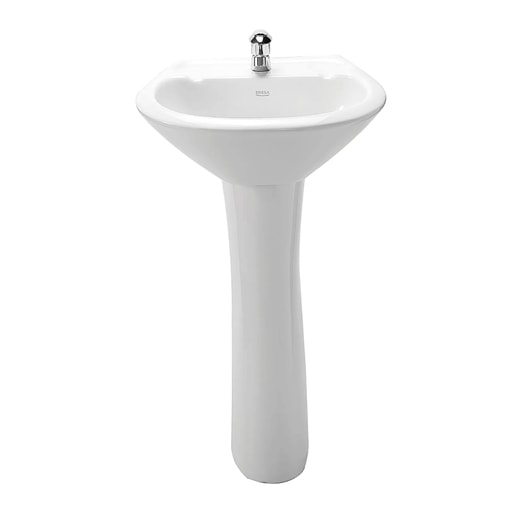 LAVAMANOS EDESA SHELBY BLANCO C/ PEDESTAL