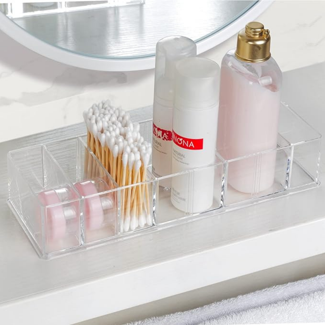 Organizador de maquillaje angosto