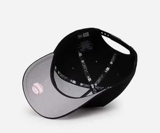940 NEW ERA ATLBRA BLK WH OSFM
