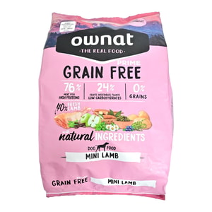 Ownat Balanceado Seco Para Perro Mini Sabor Cordero *3Kg