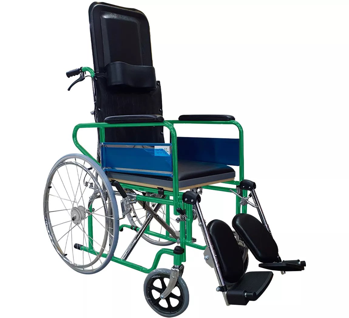 Century Medical Silla De Ruedas Reclinable Color Verde