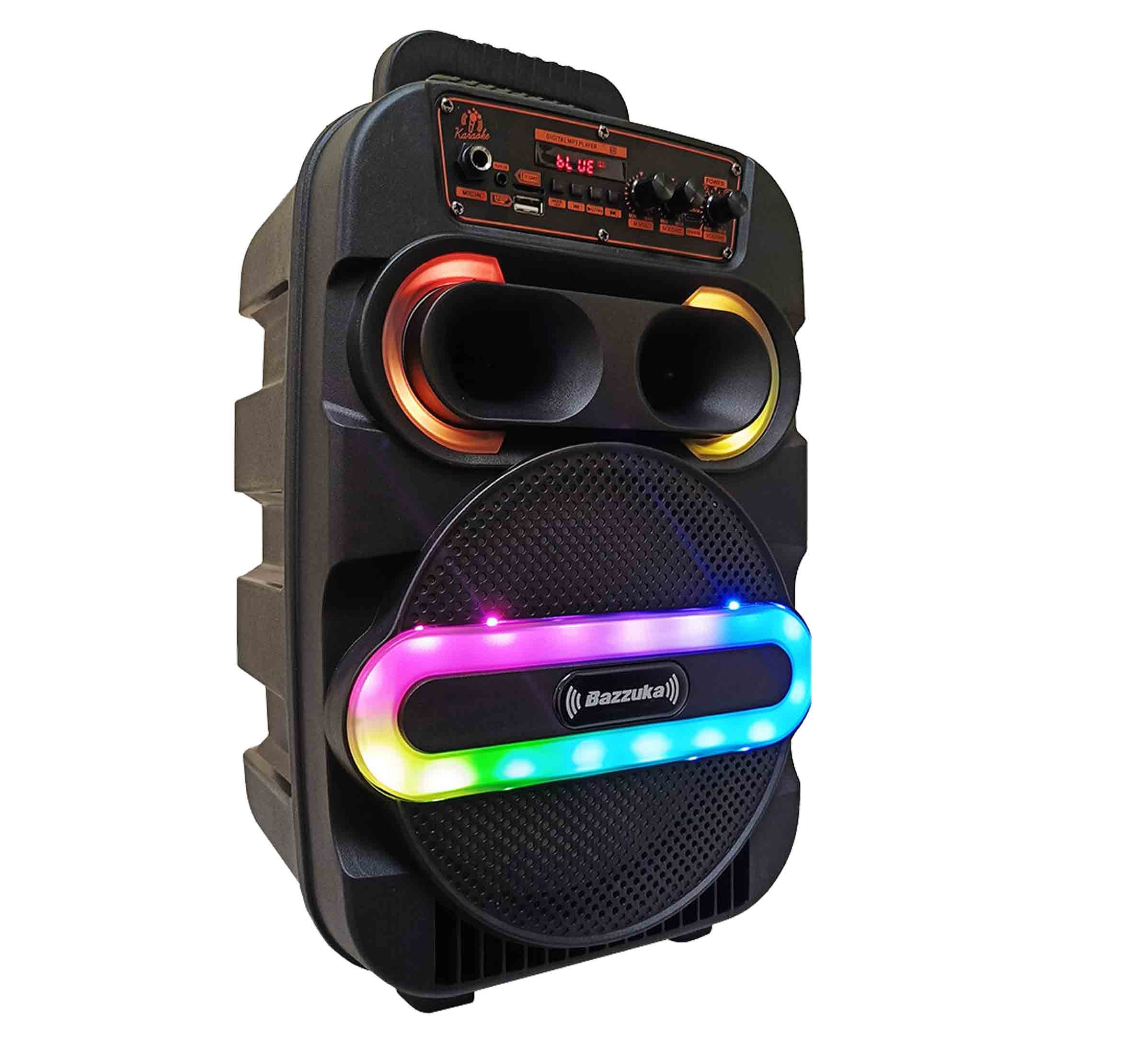 Bazzuka parlante portable amplificado| 8”